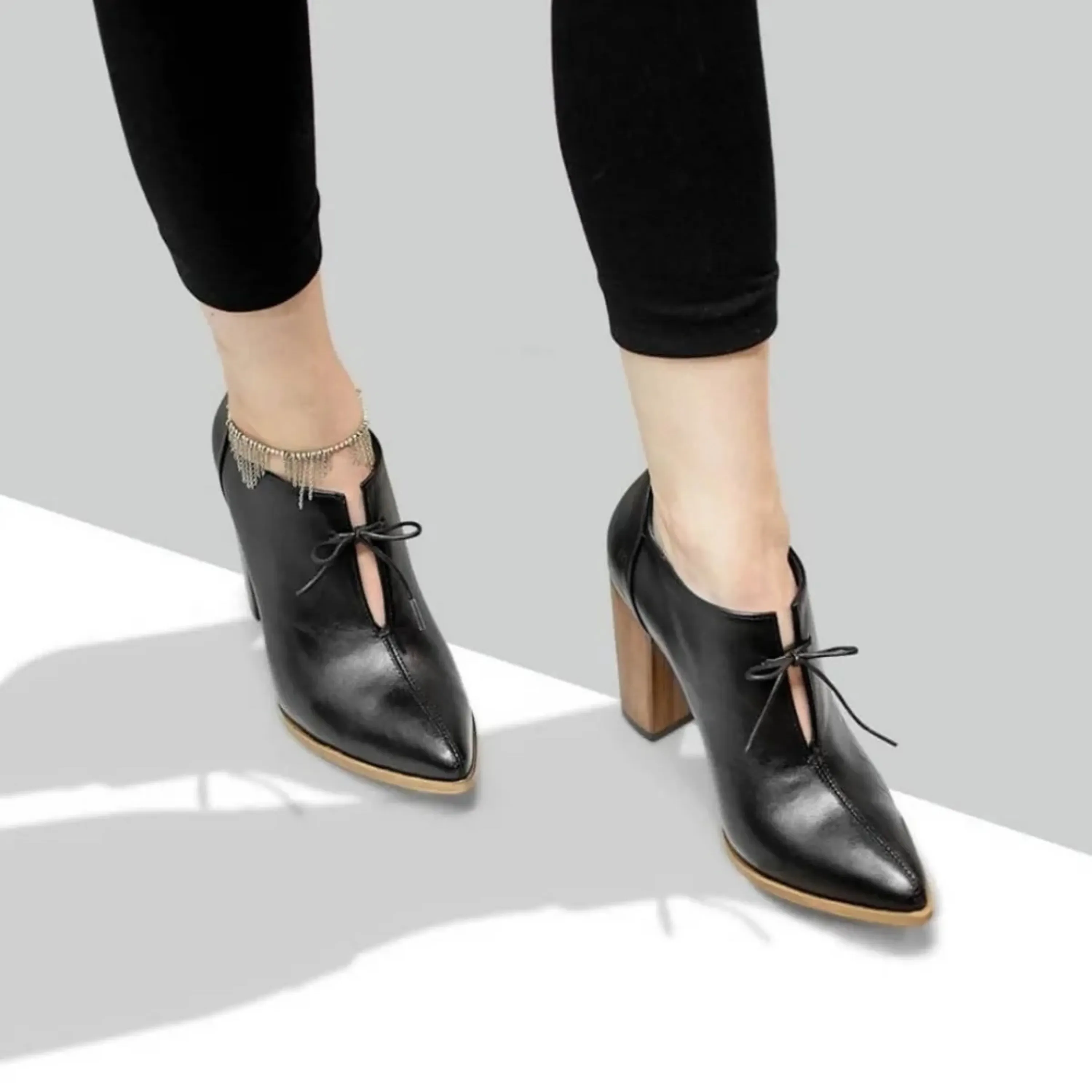 کفش چرم زنانه مدل آپاما کفش چرم زنانه مدل آپاما